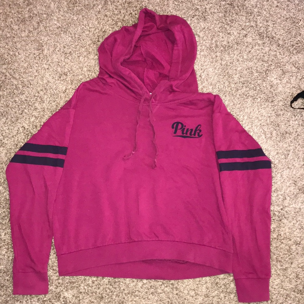 Pink sweatshirt! Super cute with leggings